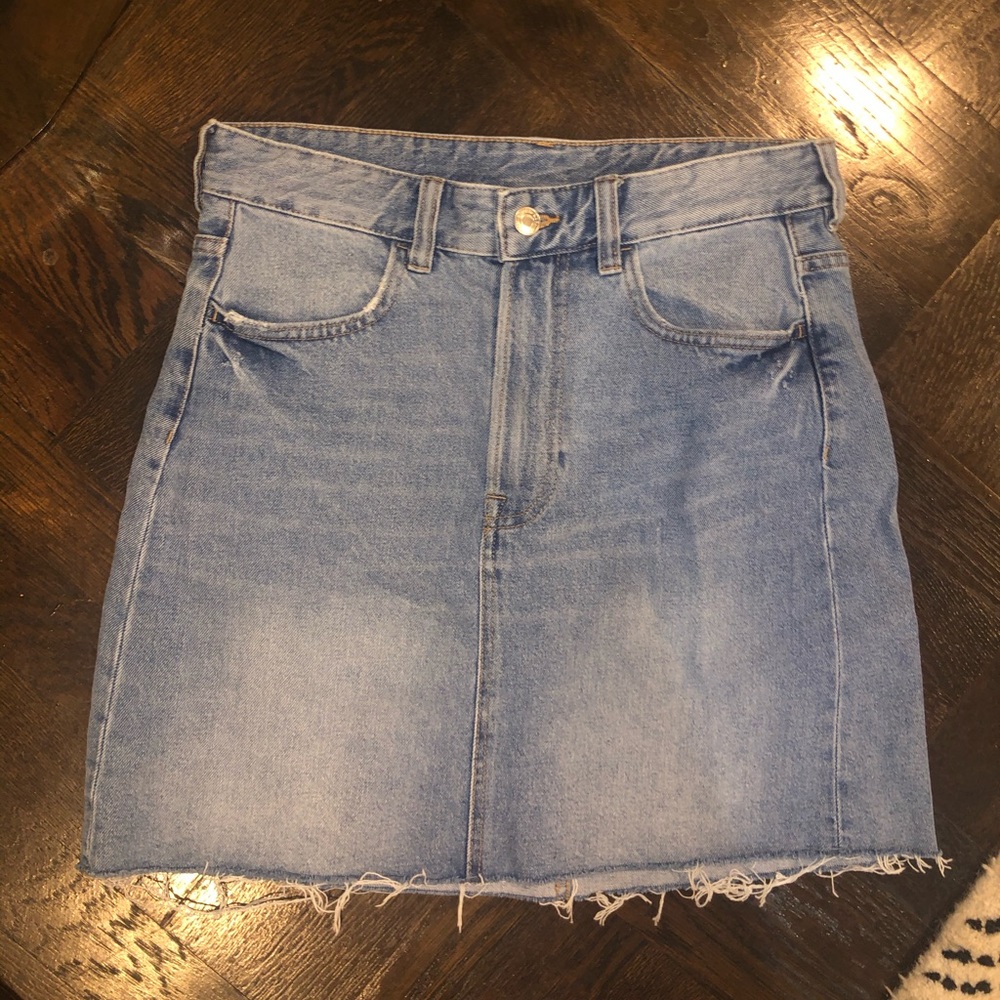 🔵BLACK FRIDAY SPECIAL🔵 frayed denim skirt